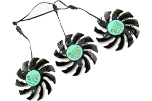 3Pcs/ Lot T128010SM 78MM Graphics Card Cooling Fan Replacement for Gigabyte AORUS GeForce GTX 660TI 960 970 980 980Ti 1060 10