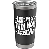 In My Twin Mom Era Funny Mother of Twins Mama Stainless Steel Insulated Tumbler