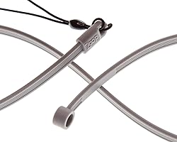 ZoopLoop Grey Silicone Scratchproof 20.75in Tether