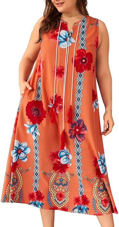 plus size beach dresses