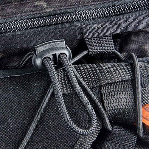 image for DYZD Plastic Cord Locks Spring Toggle Stopper Double Hole Cord Locks f