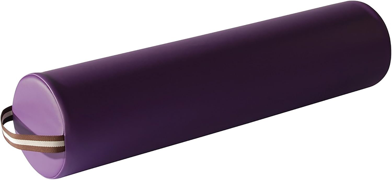 Master Massage Tables Full Round Massage Bolster Pillow Cushion, Black: Health & Personal Care