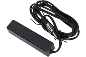 EIMSOAH Reinforced Car Antenna Set, Professional Electronic Stereo 12V AM FM Radio Antenna for Vehicles, Durable Concealed Co