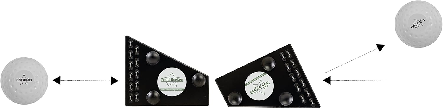 Field Hockey Star Rebounder Unique Passing Training Aid - Patented Passer for Field Hockey and Floorball : Sports & Outdoors