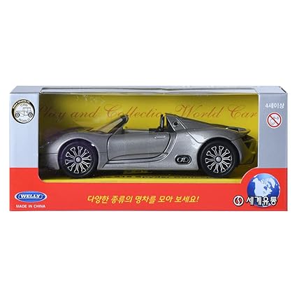 Amazoncom Welly 134 Porsche 918 Spyder Concept Display