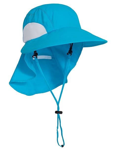 SOL -Sonnenhut Erwachsene mit Nackentuch, Unisex, UPF50+, von TUGA Sunwear