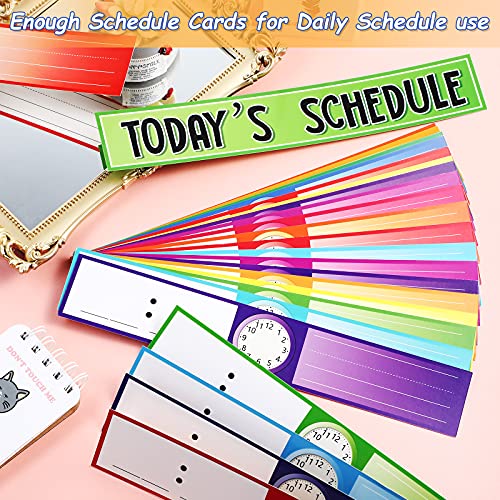 Daily Schedule Pocket Chart School Class Schedule Pocket Chart Kit 13+1
