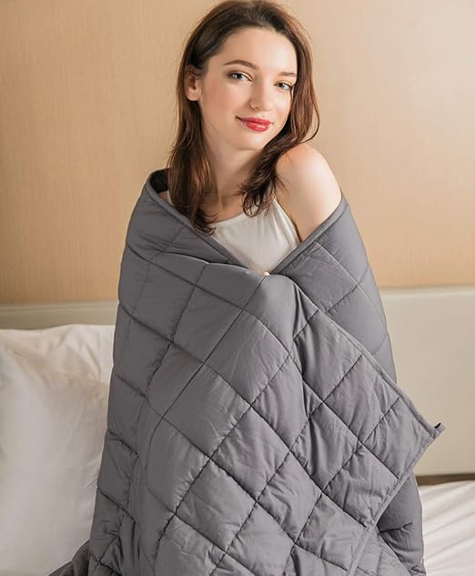 Amazon.com: Daverose Calming Weighted Blanket for Adults 15lbs 58"X80