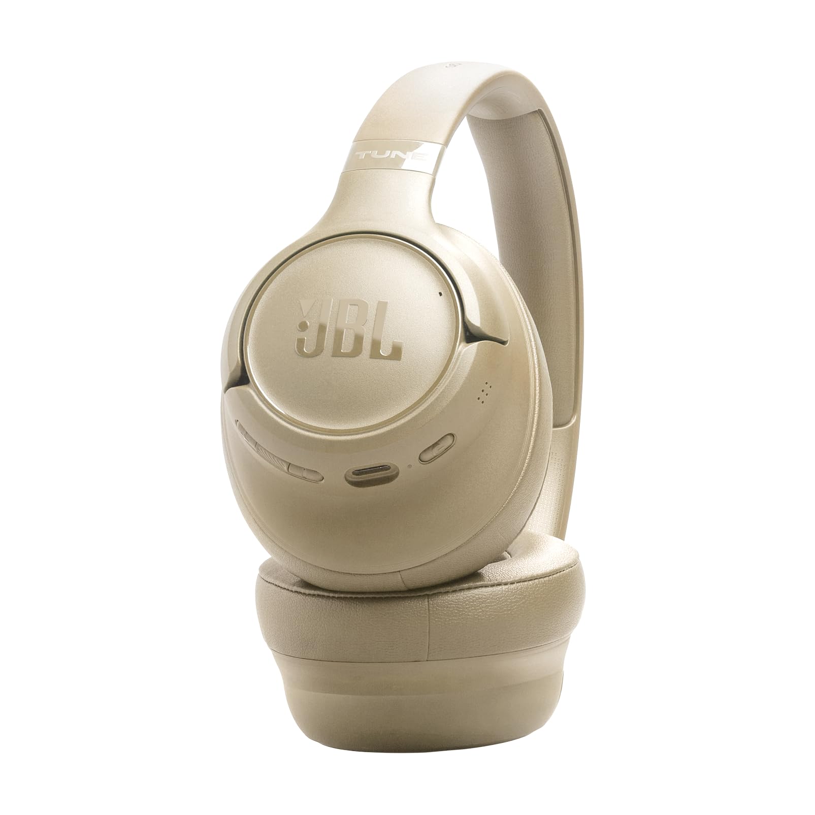 JBL Tune 730 BT Wireless Over-Ear-Kopfhörermit JBL Pure Bass Sound, Bis zu 76 Stunden Musikwiedergabe, Bluetooth 6.0, leichtem, faltbarem Design, Google Fast Pair, Microsoft Swift Pair,Beige 9