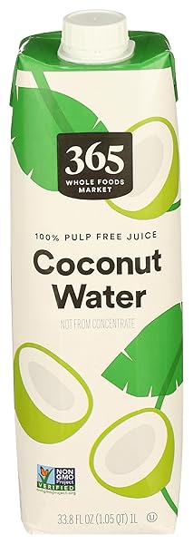 365 BY WHOLE FOODS MARKET, COCONUT WATER, 33.8...