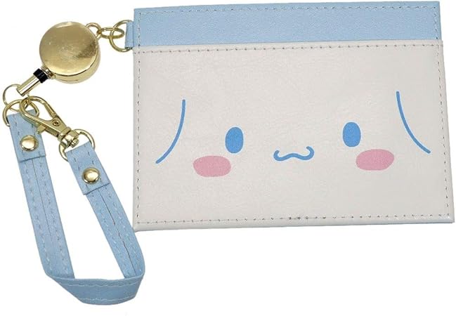 Amazon シナモロール 定期入れ リール付き シングル パスケース フェイスデザイン サンリオ バッグ 財布 おもちゃ