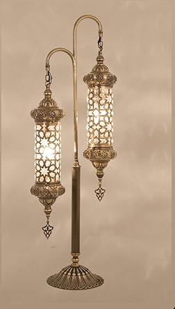 Amazon Co Jp 真鍮ランプ 36 2インチ 照明 フロアランプ トルコランプ ランタン イスラム建築 アラビアライト モロッコハウス マラケシュデザイン インテリアデザイン オフィス装飾 装飾ライト アンティーク Diy 工具 ガーデン