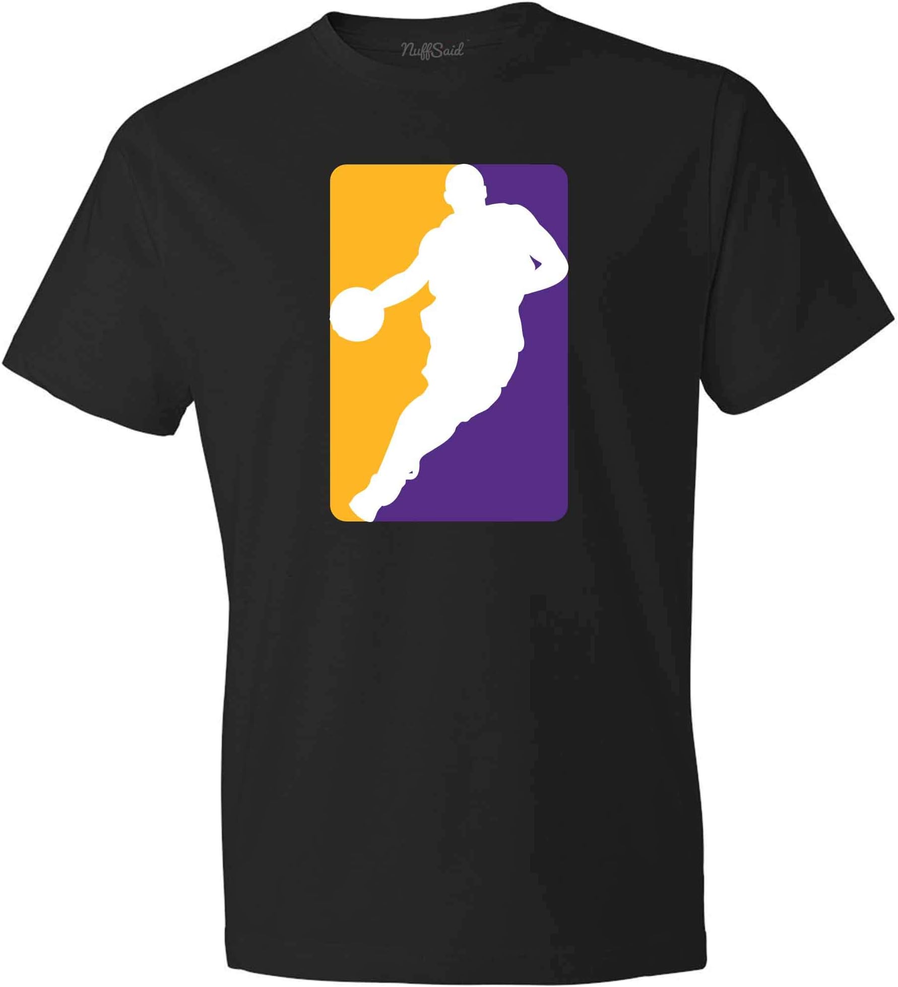 NuffSaid Kobe National Basketball Logo Memorial T-Shirt - Unisex Farewell Mamba 24 Tribute Tee