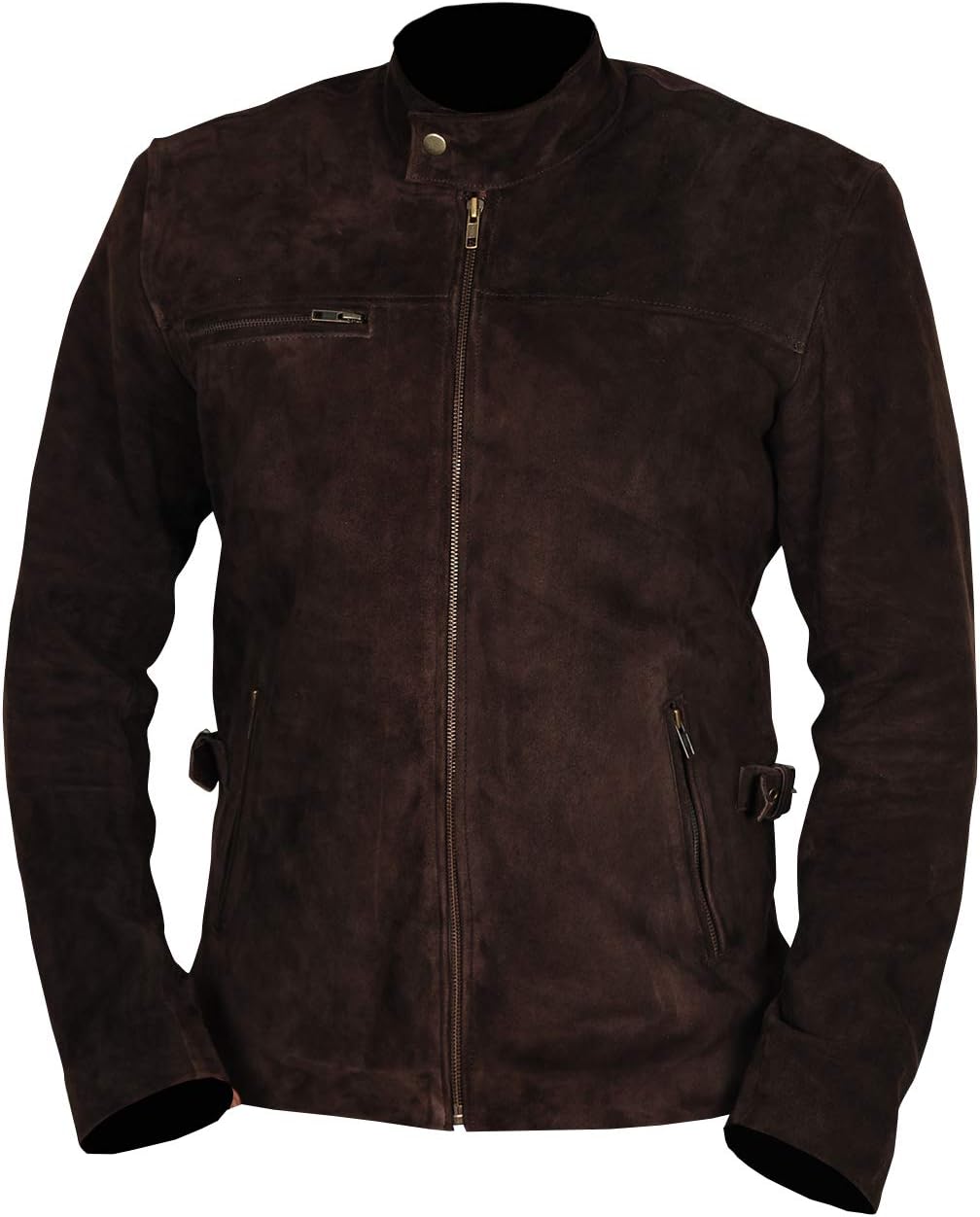 Tom Cruise Mission Impossible 3 Suede Genuine Leather Jacket