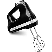 KitchenAid 5 Speed Ultra Power Hand Mixer, Black