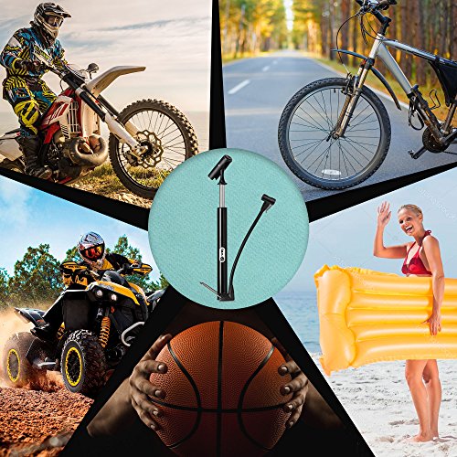 image for 2-WAY Bike Pump - Bicycle Pump - Mini Bike Air Tire Pump - Dirt and BM