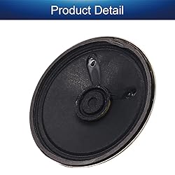 Fielect DIY Speaker 1W 8 Ohm 57mm Diameter Round