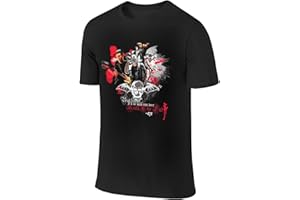 LSBYcMj Men's Casual Short Sleeve T-Shirt for Avenged Sevenfold Lightweight Crewneck for Daily Wear