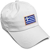 Speedy Pros Soft Baseball Hat Embroidered Dad Hat Greece Mediterranean Ellada Athens Greek Men & Ladies Baseball Cap