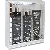 abril et nature - Professional Repair Hair Care Set - Molecular Therapy - Shampoo, Mask, and Serum Pack for Damaged, Overworked, or Ageing Hair - Restores and Repairs - 550 ml
