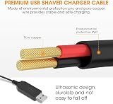 AIEVE Charger for Philips OneBlade QP2520 USB Replacement Cable A00390 view 2