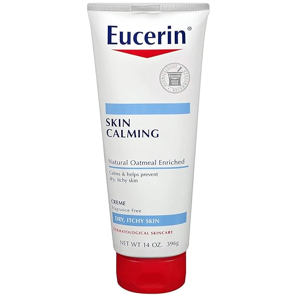 EUCERIN CREME SKIN CALMING 14 OUNCE TUBE (FRAGRANCE-FREE)