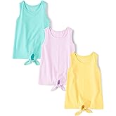 The Children's Place Girls Sleeveless Tie Front Tank Top