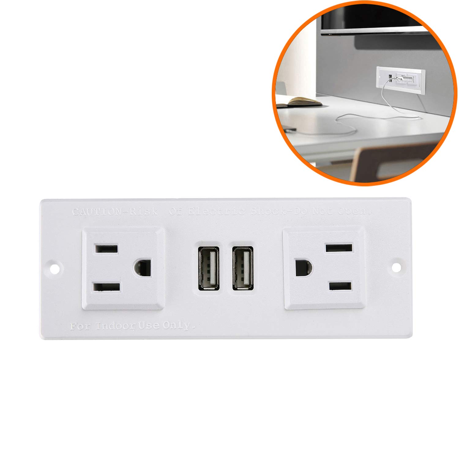 Best furniture power strip white