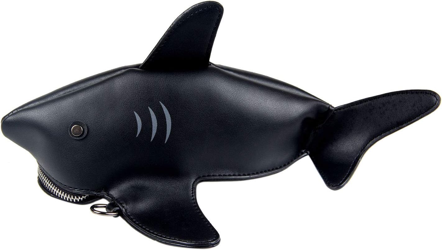 New Animal Shark Dinosaur Cross Body Bags Womens Unique Adorable Cute Clutch Purse Bags