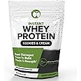 Whey Protein Powder | Cookies & Cream Flavour | Supports Muscle Growth, Strength, Recovery & Endurance | 28 Servings | Isolate, Concentrate & Hydrolysate Blend (2.2lbs, Cookies & Cream)