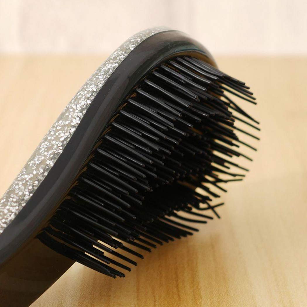 Wwweyi Wekold Portable T-Handle Hair Care Anti-static Massage Comb Hair Styling Tool Hair Combs