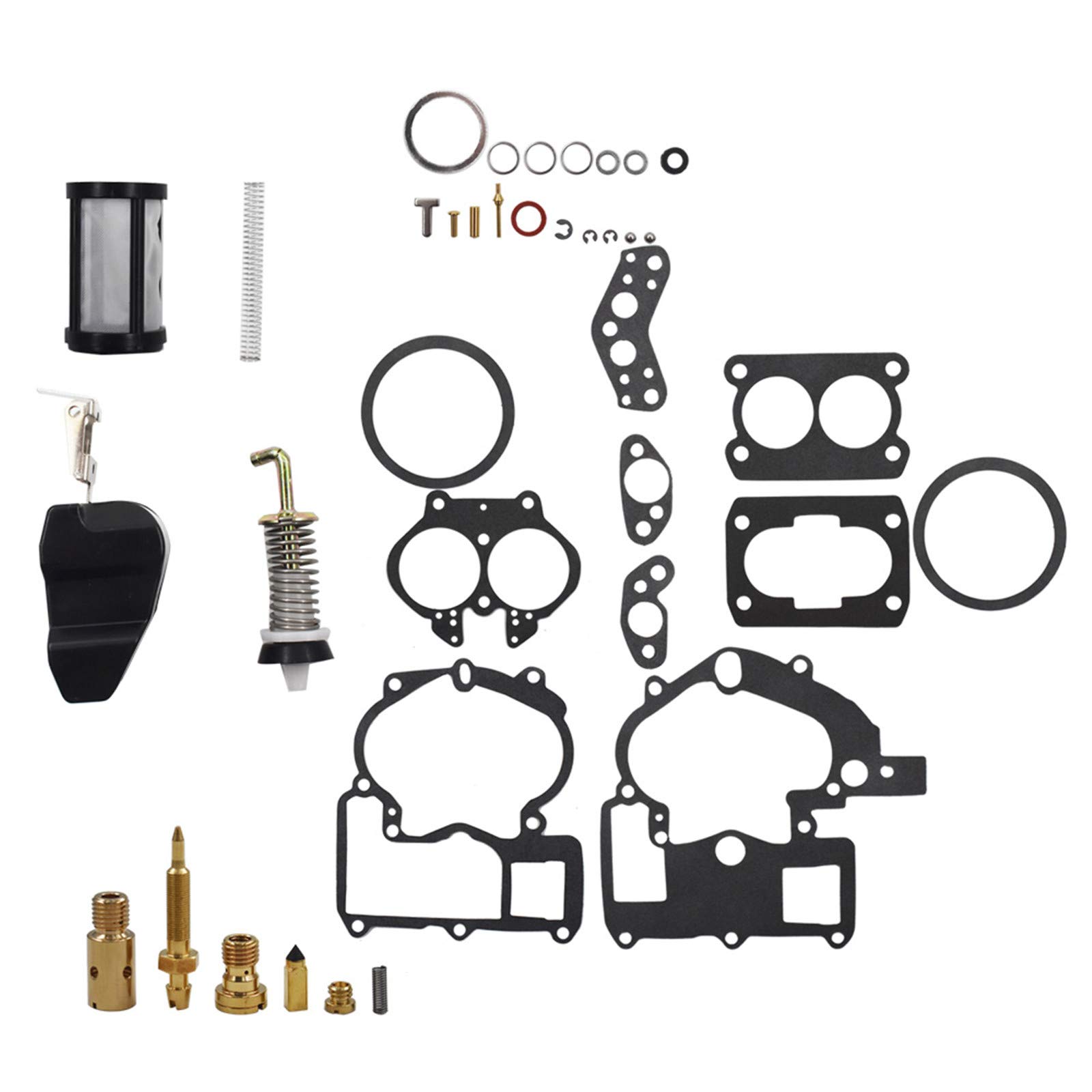 Photo 1 of Autoparts Carburetor Repair Kit Replacement for Mercruiser Marine 2-Barrel 3302-804844002