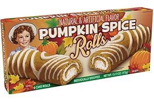 UMINTZKSS 2 Boxes of Little Debbie Fall/Halloween Seasonal Snack Cakes (Pumpkin Spice Rolls)