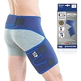 Neo-G Groin Brace for Thigh or Hamstring Injury. Groin Brace for Men and Women - for arthritis, pulled groin, strain - Adjustable Groin Compression Support - Unisex