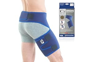 Neo-G Groin Brace for Thigh or Hamstring Injury. Groin Brace for Men and Women - for arthritis, pulled groin, strain - Adjustable Groin Compression Support - Unisex