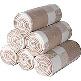 CAI TENG Fleece Throw Blankets Lightweight Warm Soft Cozy Kids Blanket Pet-Friendly Bulk Fleece Blanket Solid for Home, Bed, Sofa, Dorm, Office, Gifts, Outdoor Plaid Beige 6 Pack 50 x 60 inch