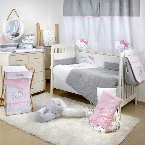 hello kitty crib bedding