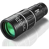 16X52 Monocular Telescope High Power for Adults, Compact Prism Monocular with HD Lens for Bird Watching, Hiking, Travel & Out