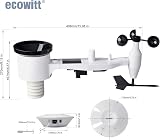 ECOWITT 7 in 1 Wireless Weather Station WS69 with GW2000 Hub 868 MHz view 2