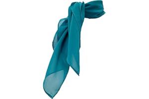 Hip Hop 50's Shop 1950s Chiffon Scarf Square Vintage Retro Sheer Neck Hair Tie Women Girls