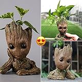 Pickpro Baby Groot Flowerpot/Pen Pot/Guardians of the Galaxy Groot Flower Pot Great Gift
