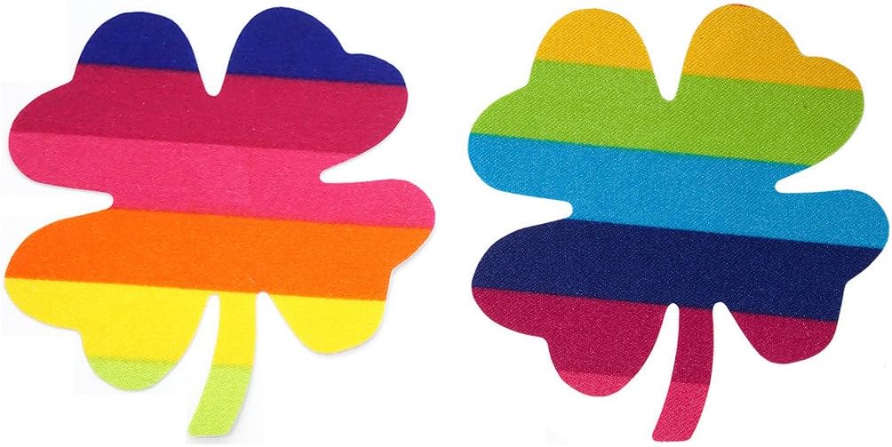 10 Pairs Disposable Women Rainbow Shape Pasties Nipple Cover Lingerie Sticker