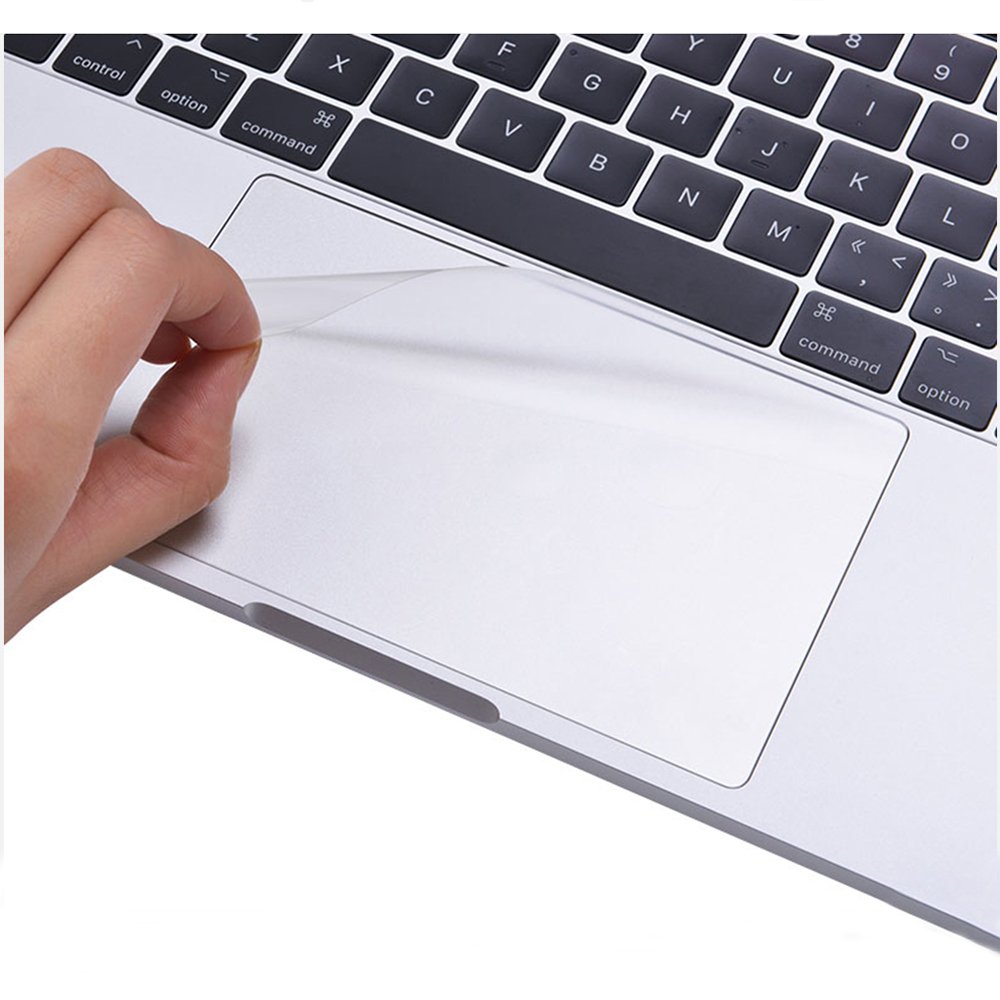Se7enline Compatible with MacBook Pro Touch Pad Protector Unti-Scratch Trackpad Cover Skin for MacBook Air/Pro 13/15/17 inch Model A1466/A1369/A1502/A1425/A1278/A1398/A1286 (2 Pack), Clear/Transparent