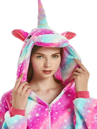 rainbow unicorn onesie amazon
