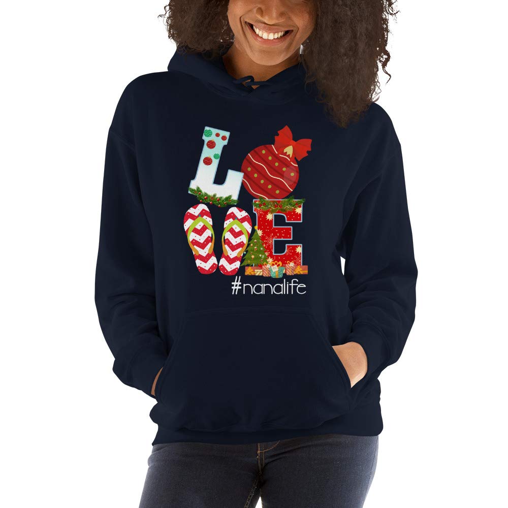 Merry Christmas Love #nanalife Nana Life Gift For Mom Unisex T Shirt