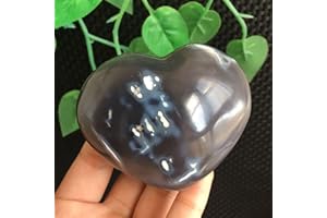 197g Orca Agate Heart Love – Unique Whale Stone Art for Ocean Lovers, Healing & Spiritual Decor