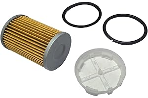 Csygmdty Fuel Filter Filtering Disk Kit 35-8M0204703 Compatible with MerCruiser Sterndrive 5.0 5.7 6.2 8.1 8.2 L Inboard Engi