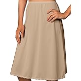 Shadowline Women's 11625X Plus 25 Inch Flare Daywear Half Slip