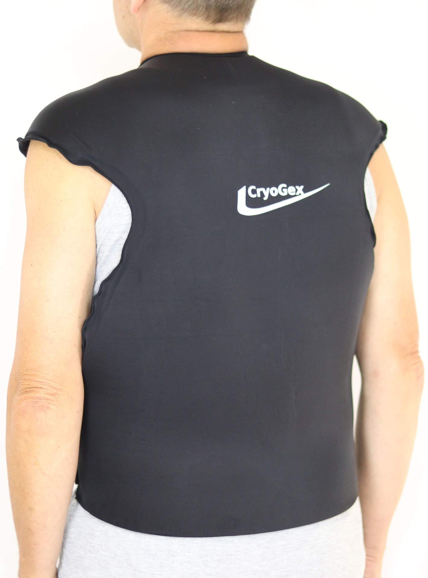 Elastic Large Hot Cold Gel Pack for Whole Back - Unleakable - Very Soft (Can't Freeze) (Large)