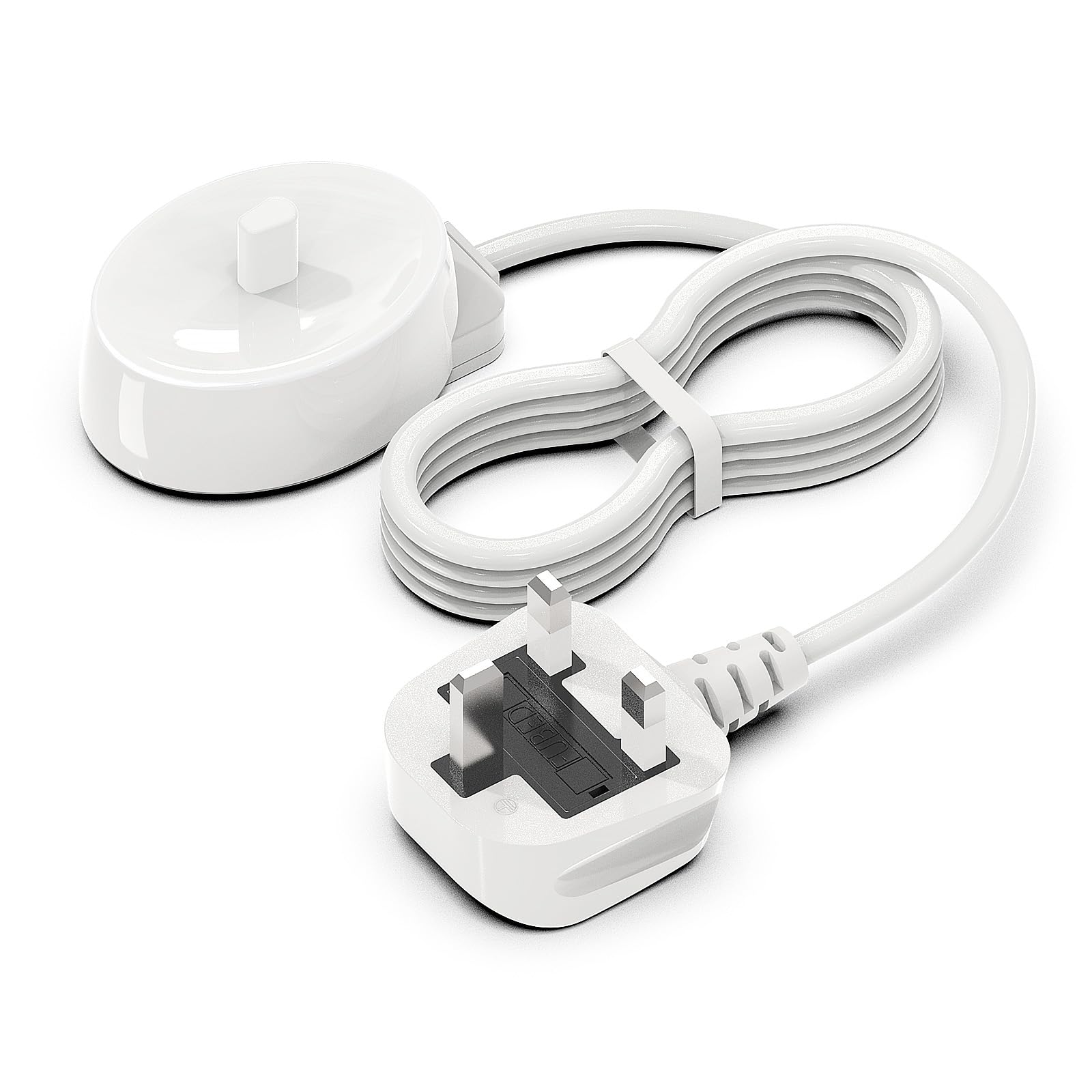 Hafiuege Electric Toothbrush Charger Compatible with Oral B, Type 3757 Chargers UK Plug, Pro 2500N,iO 4n/, Pro 600, Kids/Genius/Smart Series Charging Base Waterproof Portable Plug